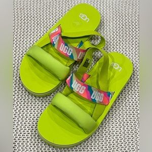 Ugg Zuma Sling Slide On Sandals (Womens sz 8 - Girls sz 6)